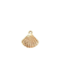 Gold Scallop Shell