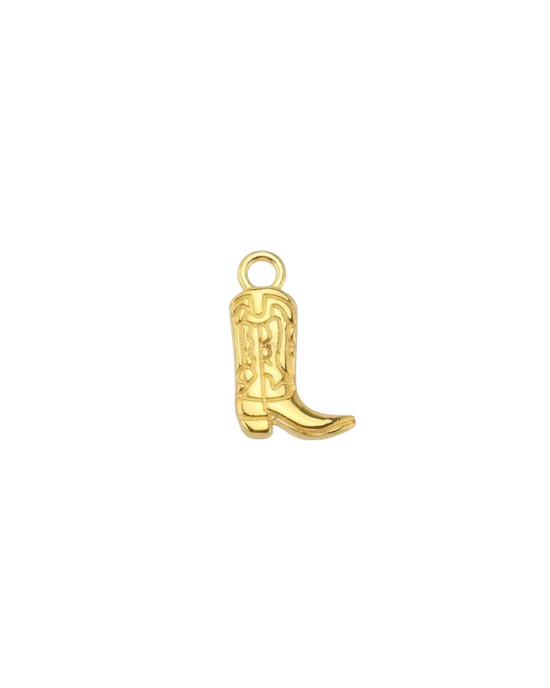 Gold Cowboy Boot