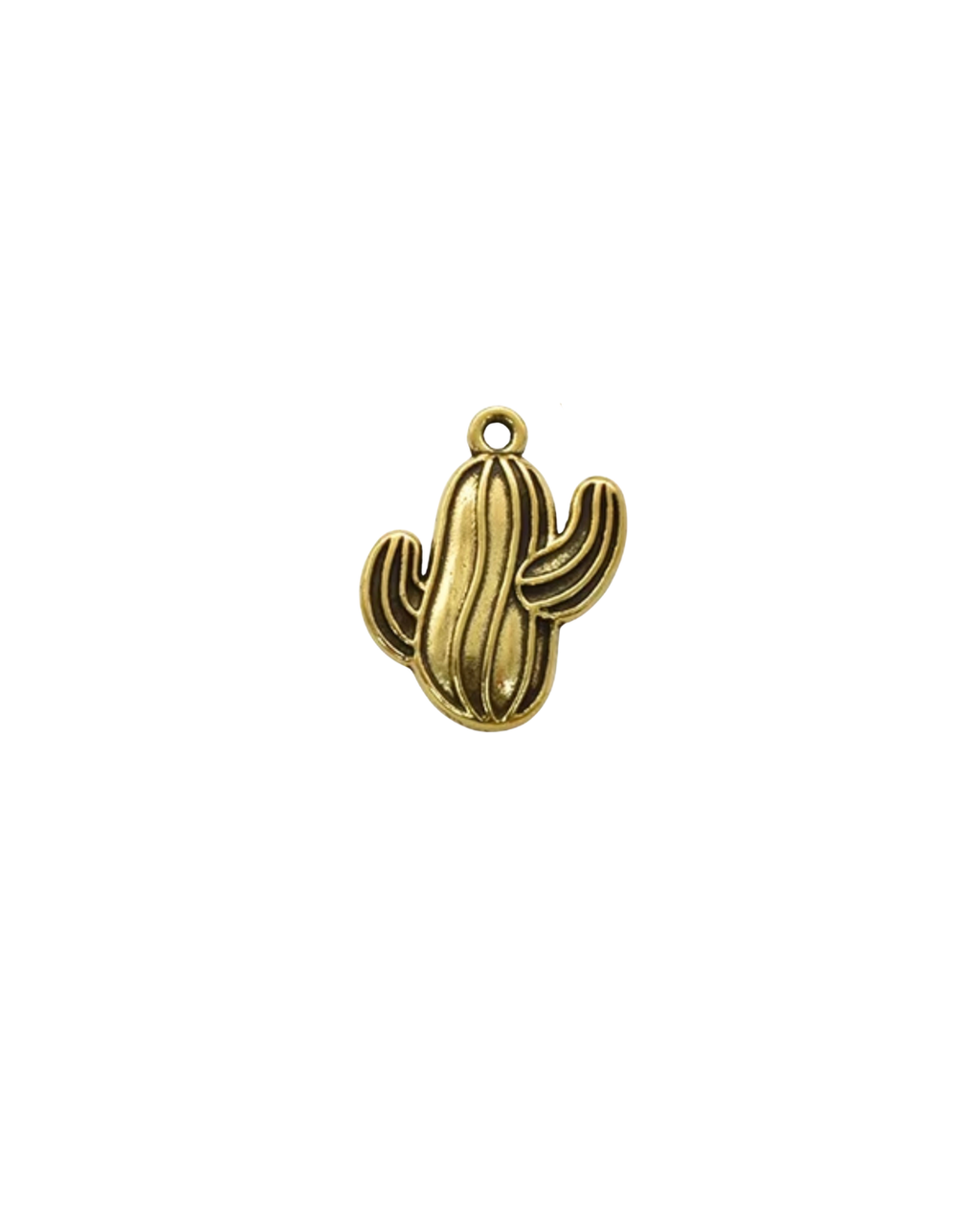 Gold Cactus Charms