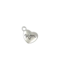 mom heart charm