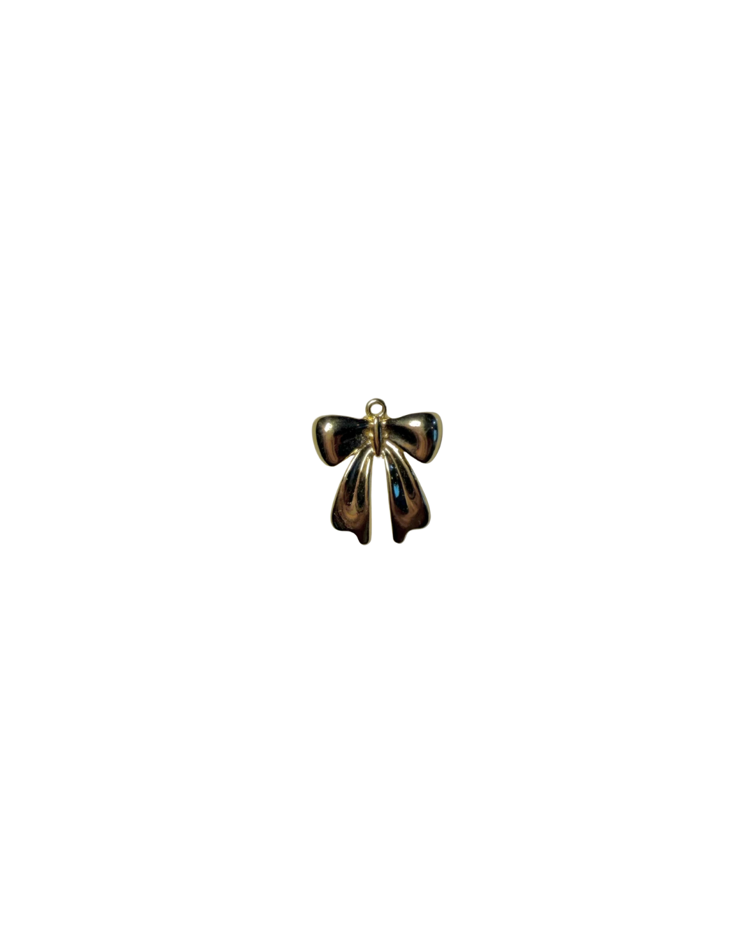 Chunky Gold Bow