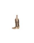 Black & Gold Boot Charm