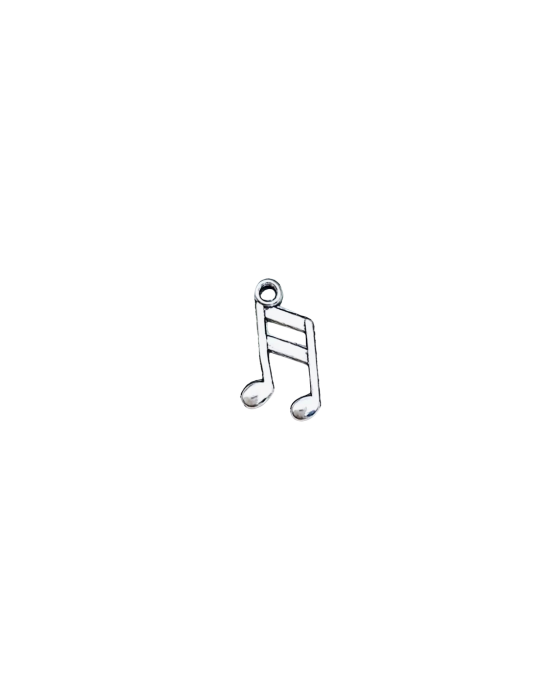 Silver Music Notes