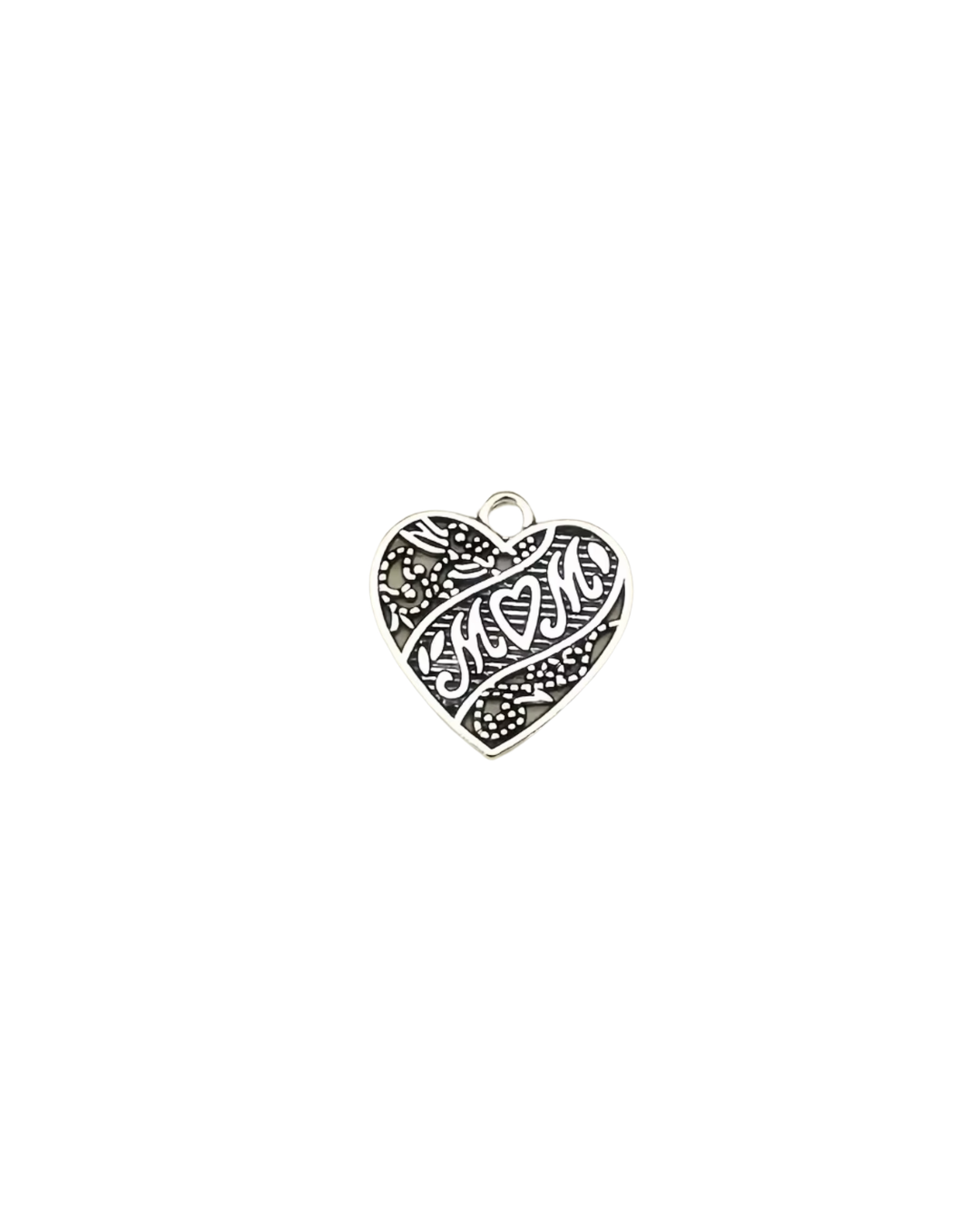 patterned mom charm
