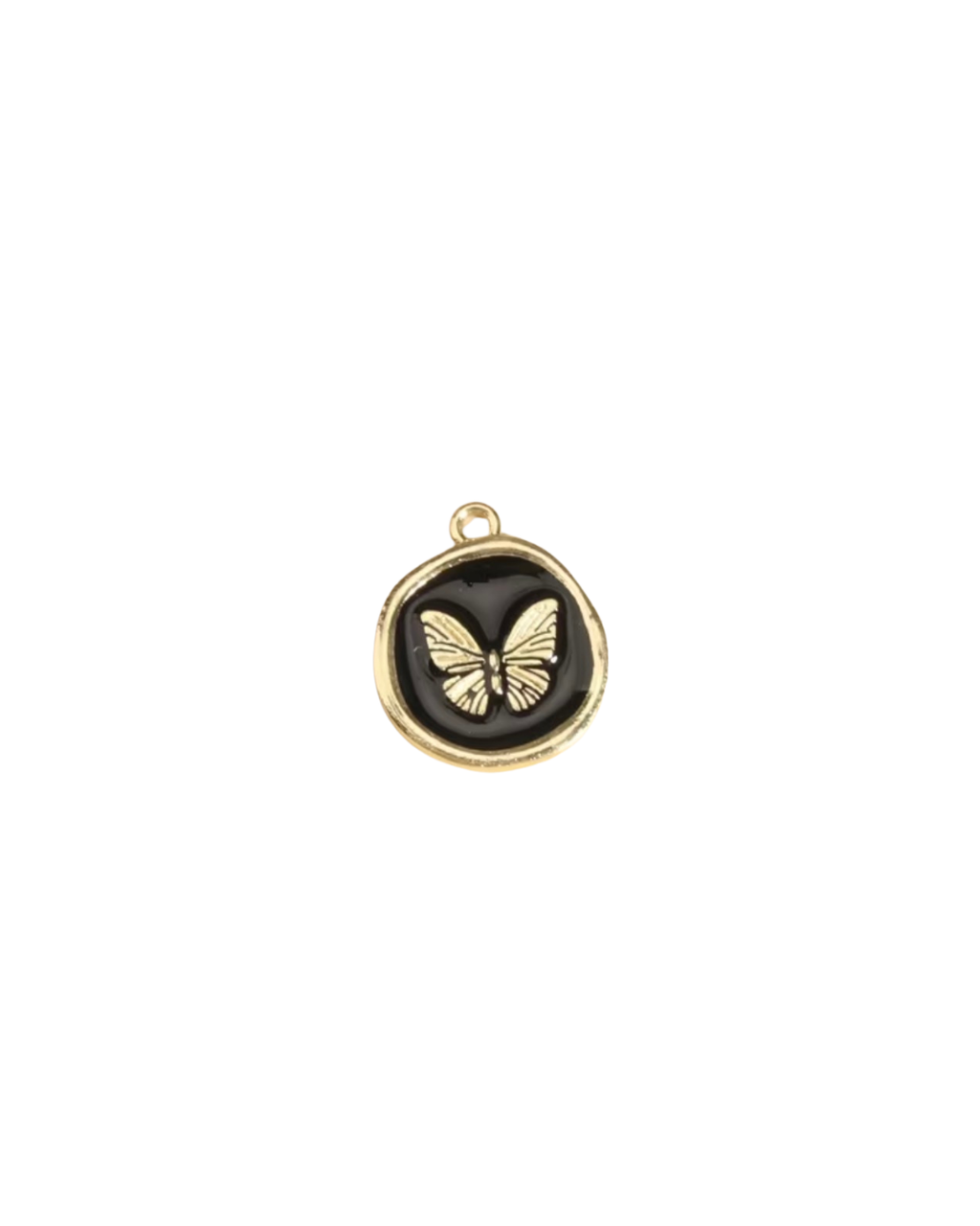 Enamel Butterfly Pendants