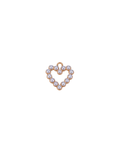 Glowing Pearl Heart