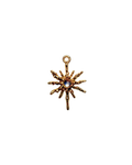 Gold Starburst Charm