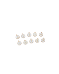 White Enamel Numbers