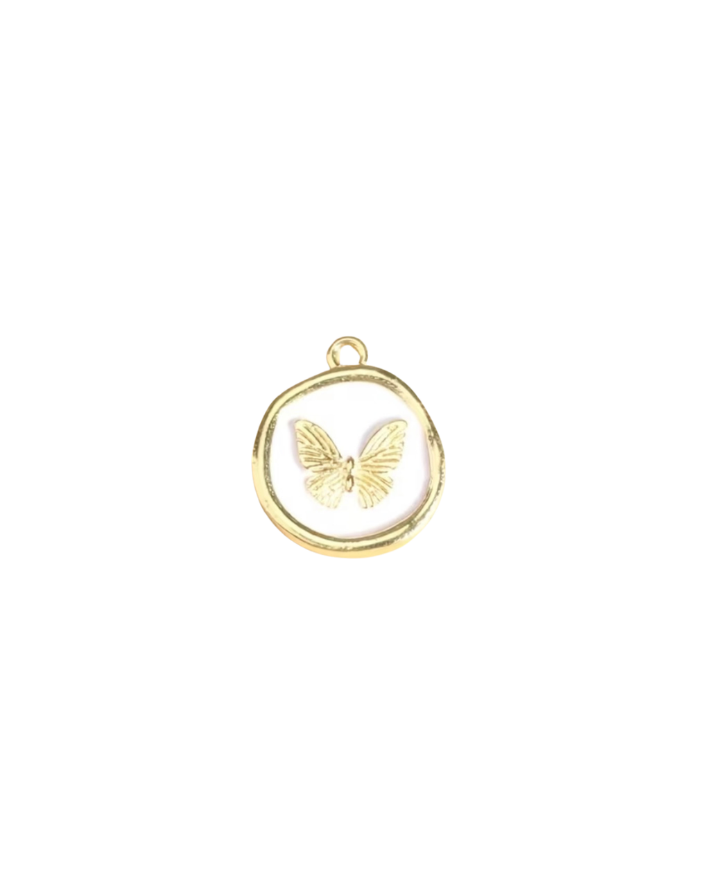 Enamel Butterfly Pendants