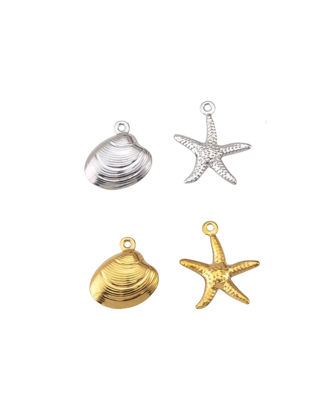 Starfish & Shell Charms